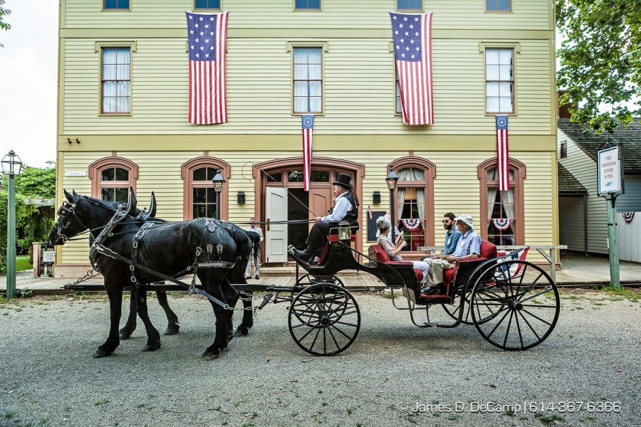 'An Evening with the Generals' photographed Thursday, July 10, 2014 at the Ohio Histroical Society's Ohio Village. (© James D. DeCamp | http://JamesDeCamp.com | 614-367-6366)