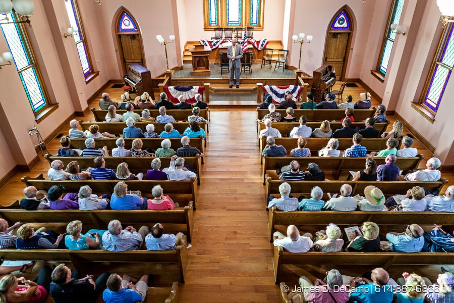 'An Evening with the Generals' photographed Thursday, July 10, 2014 at the Ohio Histroical Society's Ohio Village. (© James D. DeCamp | http://JamesDeCamp.com | 614-367-6366)