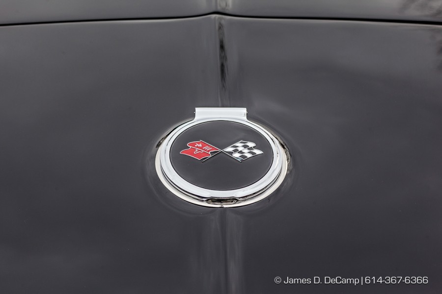 A black 1964 Corvette Convertible photographed Friday November 27, 2015. (© James D. DeCamp | http://www.JamesDeCamp.com | 614-367-6366)