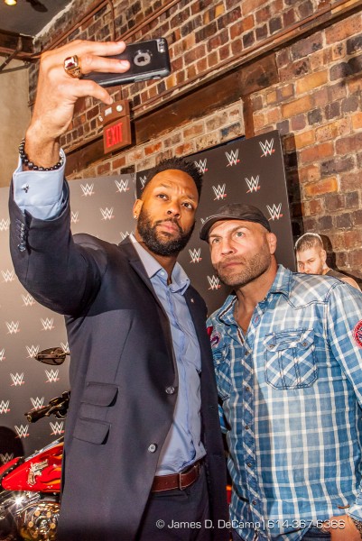 Selfies with Randy Couture at the 2016 After-School All-Stars Ohio Arnold Experience photographed Friday March 4, 2016 at Dock 580 with Arnold Schwarzenegger. (© James D. DeCamp | http://www.JamesDeCamp.com & http://www.BlueSkiesHD.com | 614-367-6366) ¥ Full gallery of images at: http://bit.ly/1TGXA6J ¥ #Schwarzenegger #ASF2016 #JDeCampPhoto #BlueShiesHD #ArnoldSportsFestival #ArnoldClassic #Dock580 #ASASOhio #MayorGinther #Kasich #614 #AsSeenInColumbus #ApoloOhno #BraunStrowman #WWETheBigShow #iheartmindy #xcnatch #johnnybench #fairfaxhackley