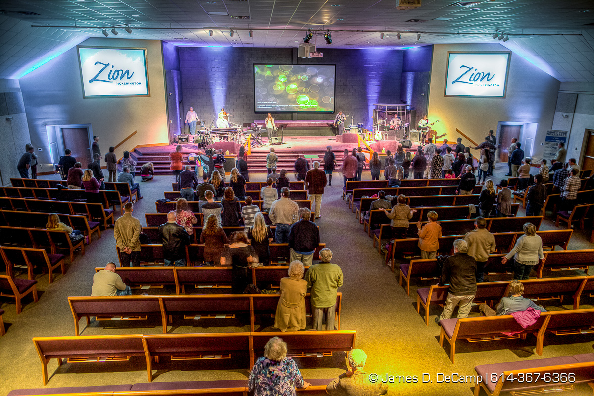 Zion Christian Fellowship Pickerington photographed Sunday April 3, 2016. (© James D. DeCamp | http://www.JamesDeCamp.com | 614-367-6366)