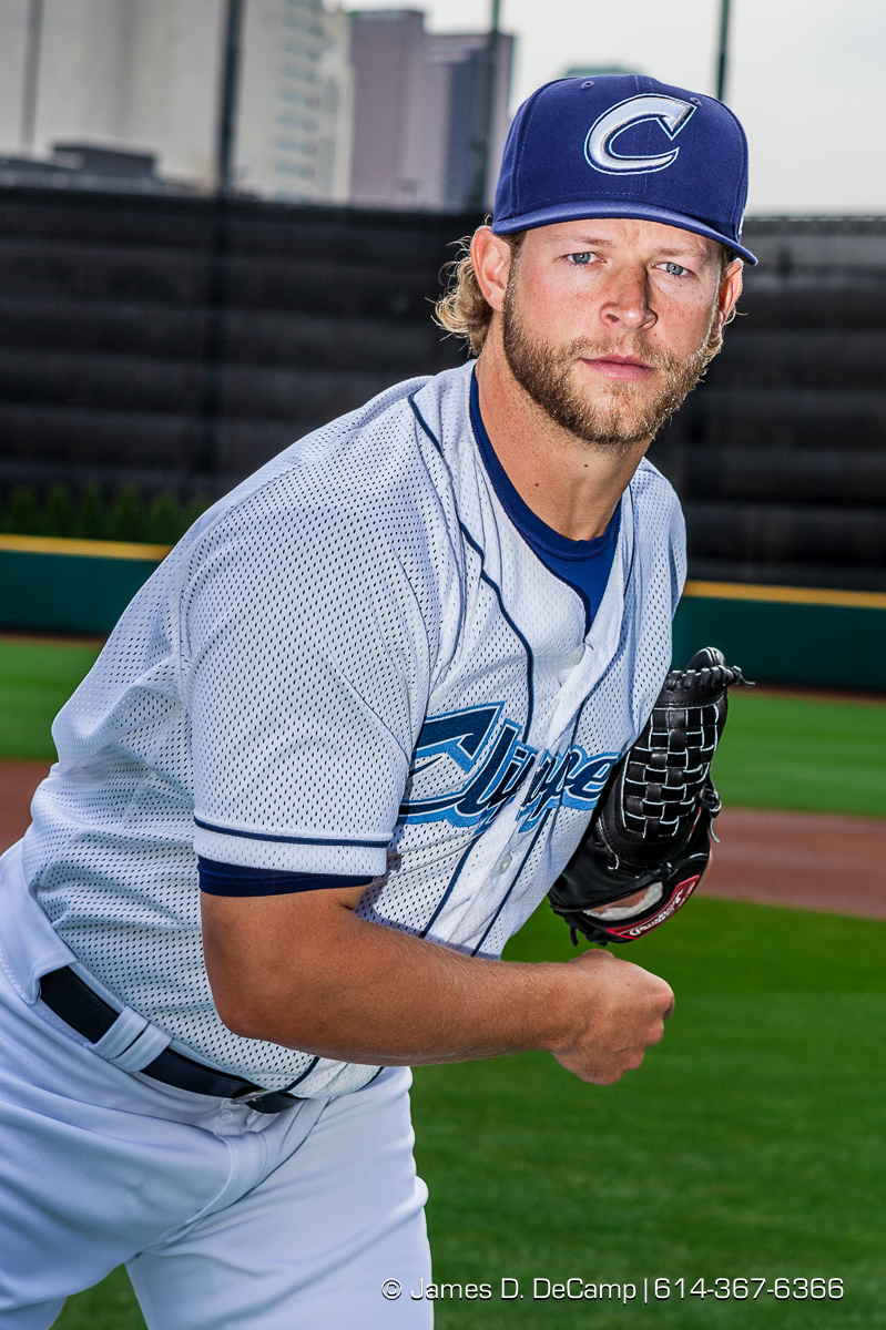 The 2016 Columbus Clippers Official Baseball Card and team photos photographed Wednesday April 6, 2016 at Huntington Park. (© James D. DeCamp | http://www.JamesDeCamp.com | 614-367-6366) @CLBClippers #CLBClippers #614 #AsSeenInColumbus #JDeCampPhoto