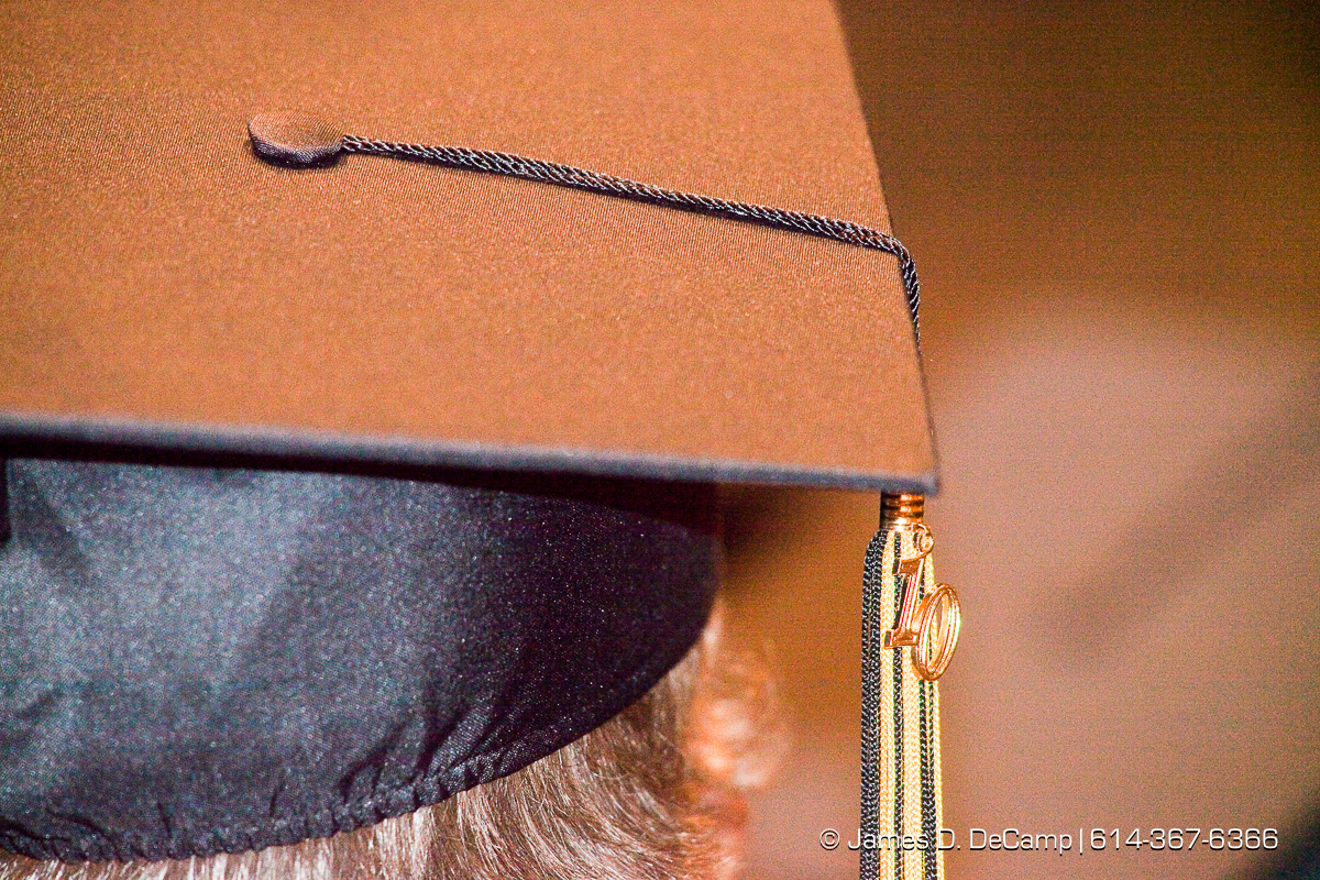 Detail from the Upper Arlington High School Graduation Ceremony held Sunday afternoon June 6, 2010 at the Veterans Memorial Auditorium in Downtown Columbus. (© James D. DeCamp | http://JamesDeCamp.com | 614-367-6366)