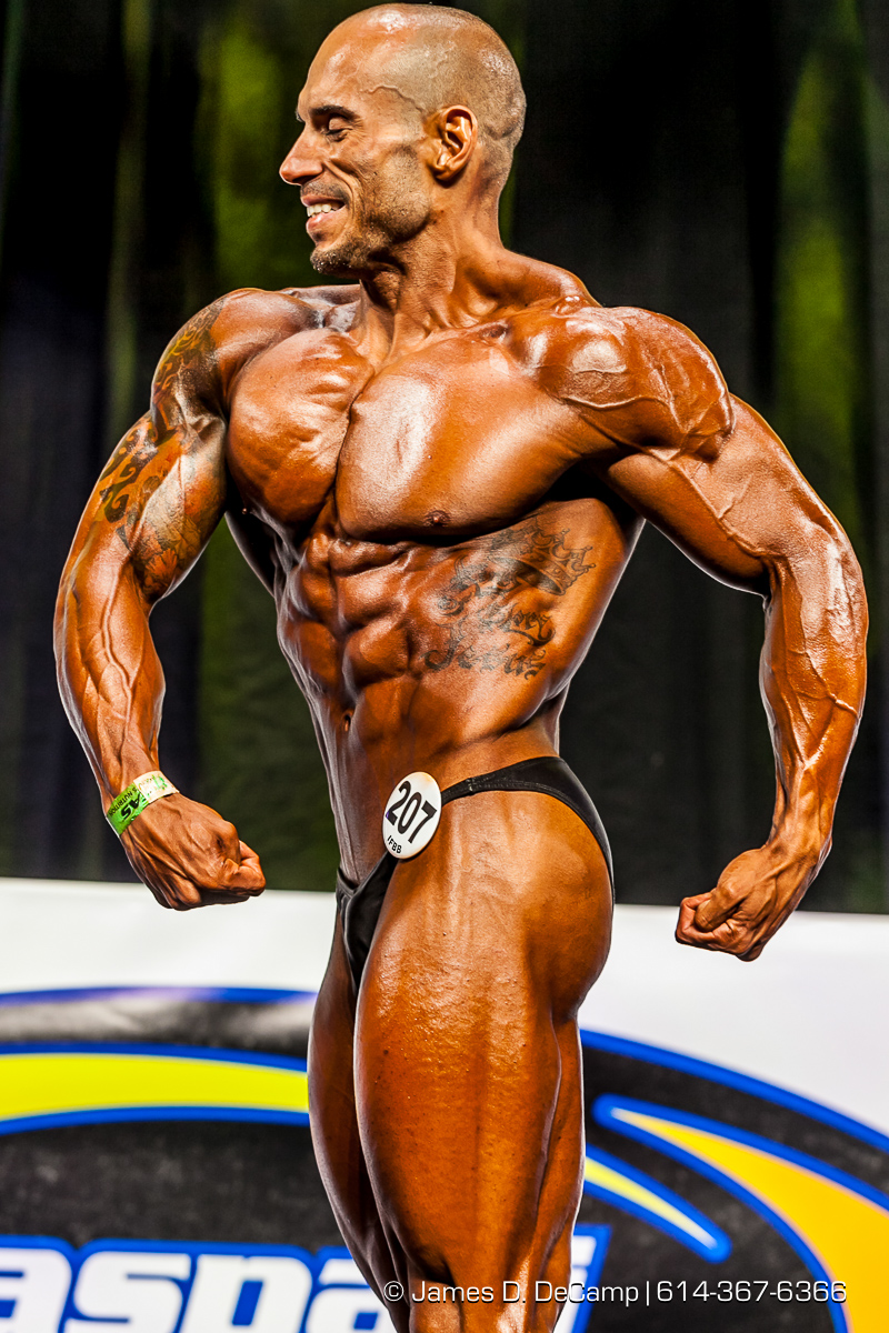 The Arnold Amateur Men's Classic Bodybuilding Prejudging and Finals, Fitness, Figure & Bikini Prejudging, held Thursday February 28, 2013 at Veterans Memorial Auditorium in Columbus, Ohio. (© James D. DeCamp | http://www.JamesDeCamp.com | 614-367-6366)