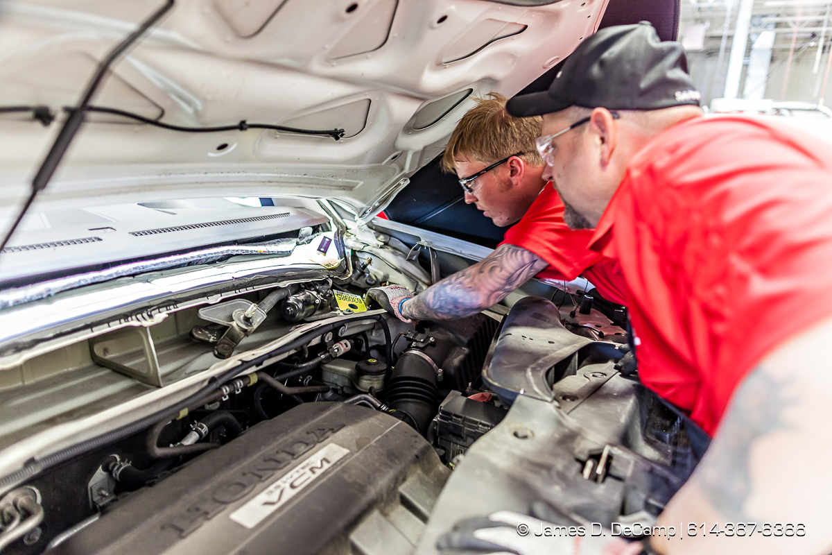 The Day In The Life of a Safelite Auto Glass installer photographed Wednesday May 25, 2016 at the Safelite facility in Worthington, Ohio. (© James D. DeCamp | http://www.JamesDeCamp.com | 614-367-6366)