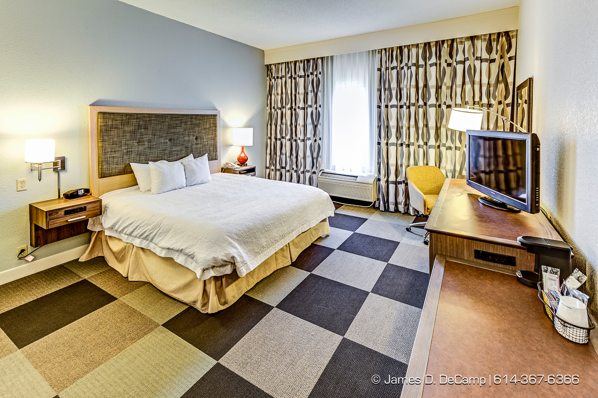 The Hampton Inn Columbus-East photographed Monday June 13, 2016. (© James D. DeCamp | http://www.JamesDeCamp.com | 614-367-6366)