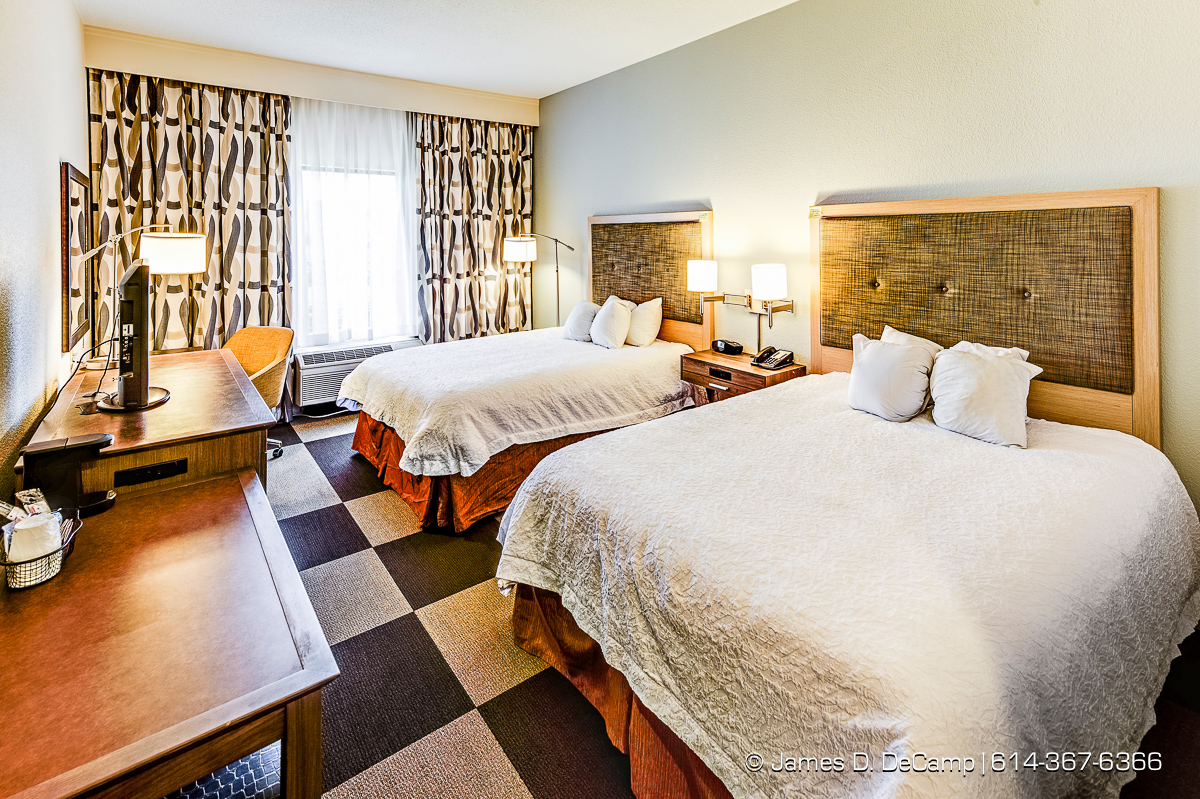 The Hampton Inn Columbus-East photographed Monday June 13, 2016. (© James D. DeCamp | http://www.JamesDeCamp.com | 614-367-6366)