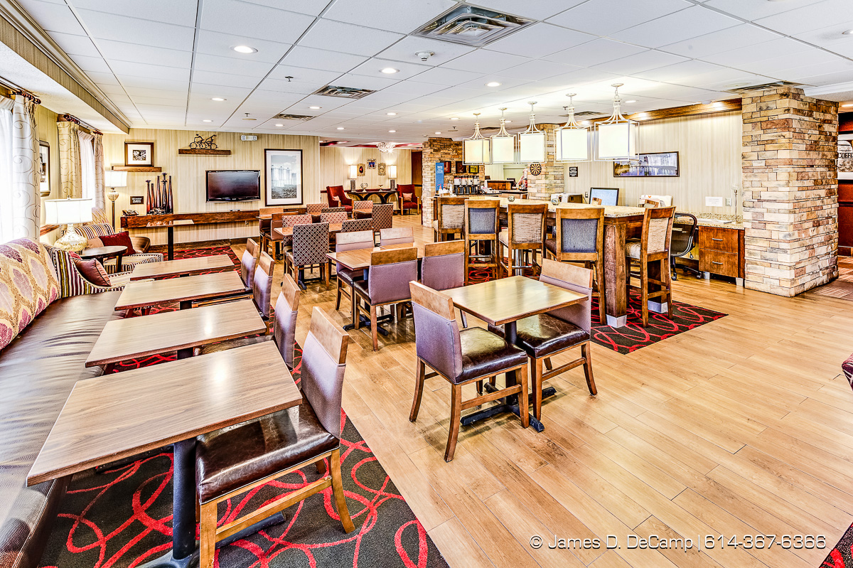 The Hampton Inn Columbus-East photographed Monday June 13, 2016. (© James D. DeCamp | http://www.JamesDeCamp.com | 614-367-6366)