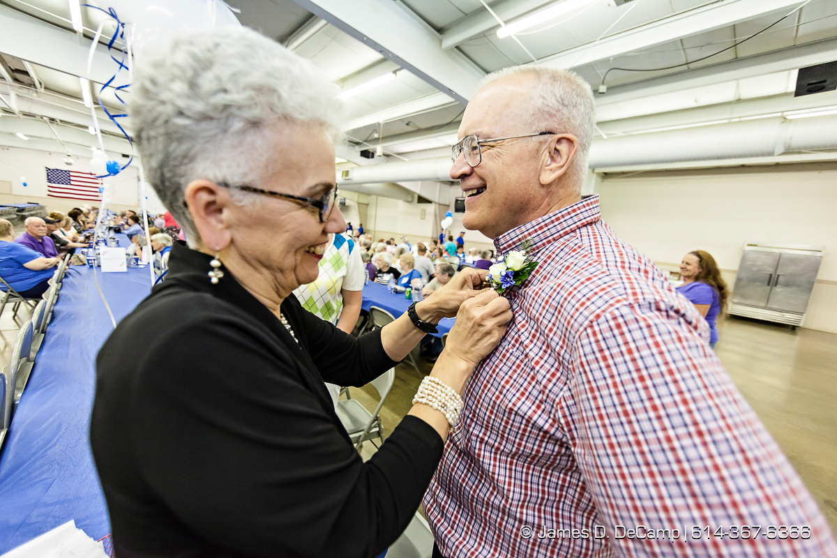 The Ohio Health Cancer Survivors Dinner photographed Friday June 17, 2016 which had more than 1,000 people attending the dinner and program in Fairhaven Hall at the Richland County Fairgrounds. (© James D. DeCamp | http://www.JamesDeCamp.com | 614-367-6366)