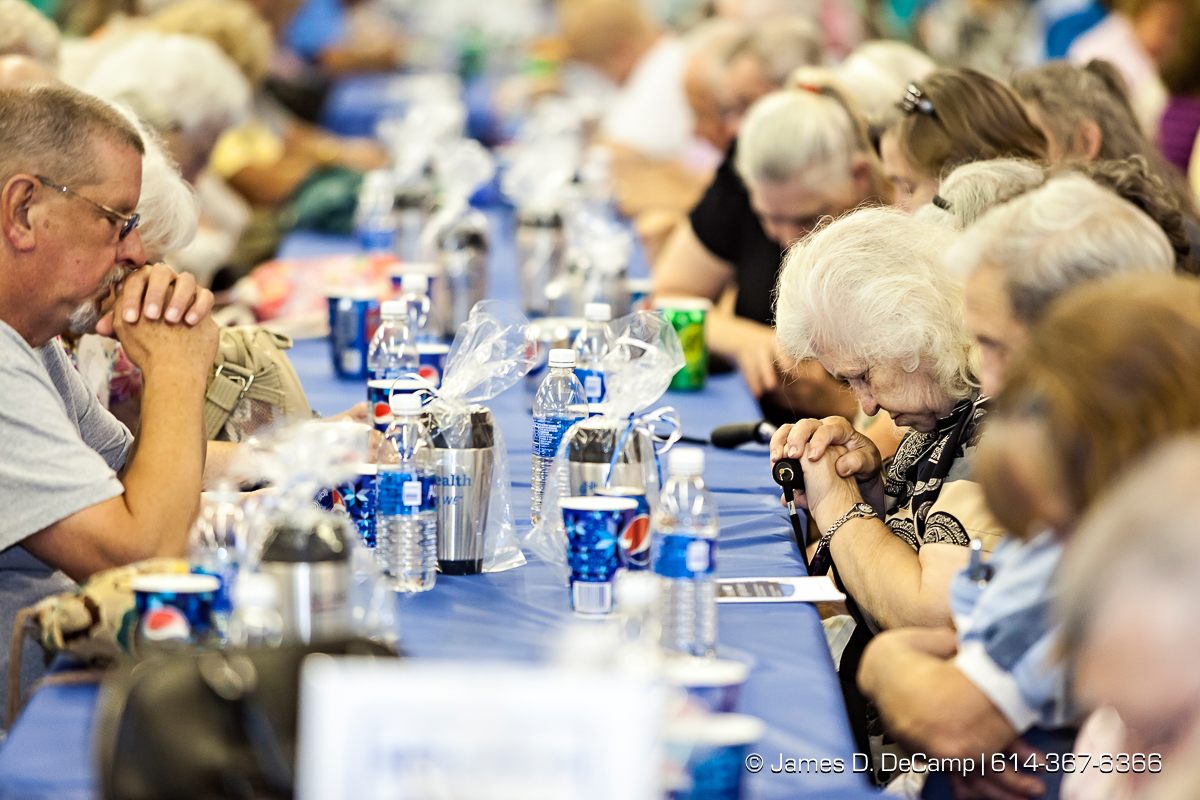 The Ohio Health Cancer Survivors Dinner photographed Friday June 17, 2016 which had more than 1,000 people attending the dinner and program in Fairhaven Hall at the Richland County Fairgrounds. (© James D. DeCamp | http://www.JamesDeCamp.com | 614-367-6366)