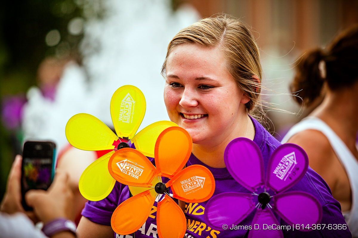 The 2016 Walk To End Alzheimer's photographed Saturday August 13, 2016 in Delaware, Ohio on the Ohio Wesleyan University Campus. (© James D. DeCamp | http://www.JamesDeCamp.com | 614-367-6366)