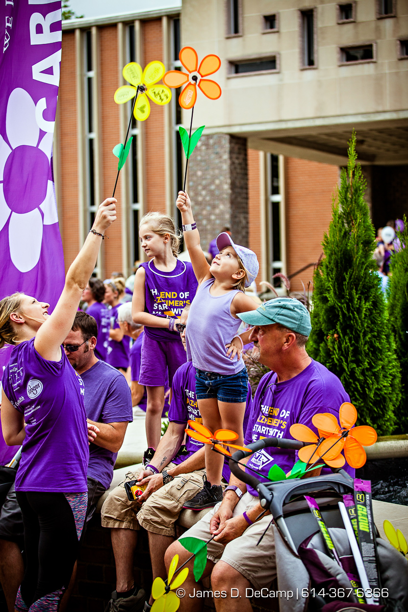 The 2016 Walk To End Alzheimer's photographed Saturday August 13, 2016 in Delaware, Ohio on the Ohio Wesleyan University Campus. (© James D. DeCamp | http://www.JamesDeCamp.com | 614-367-6366)