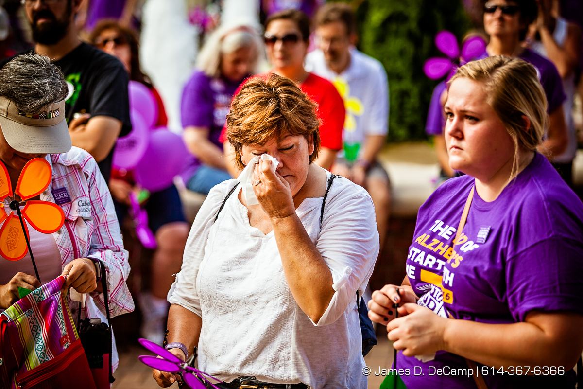 The 2016 Walk To End Alzheimer's photographed Saturday August 13, 2016 in Delaware, Ohio on the Ohio Wesleyan University Campus. (© James D. DeCamp | http://www.JamesDeCamp.com | 614-367-6366)