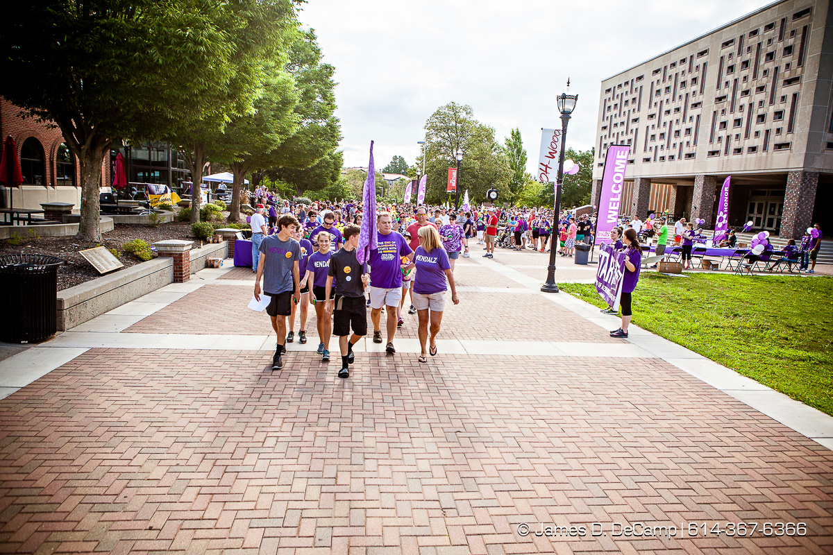 The 2016 Walk To End Alzheimer's photographed Saturday August 13, 2016 in Delaware, Ohio on the Ohio Wesleyan University Campus. (© James D. DeCamp | http://www.JamesDeCamp.com | 614-367-6366)