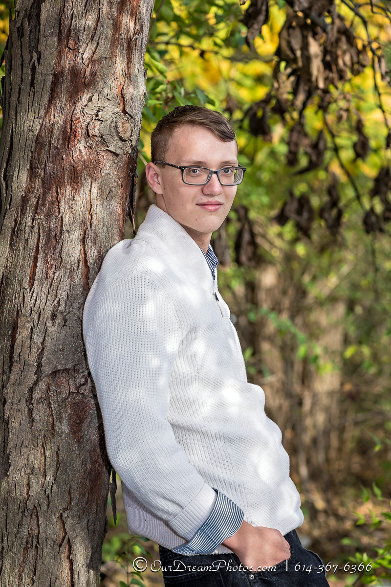 Senior portrait session with David Andes photographed Wednesday, October 26, 2016. (© James D. DeCamp | http://JamesDeCamp.com | 614-367-6366)