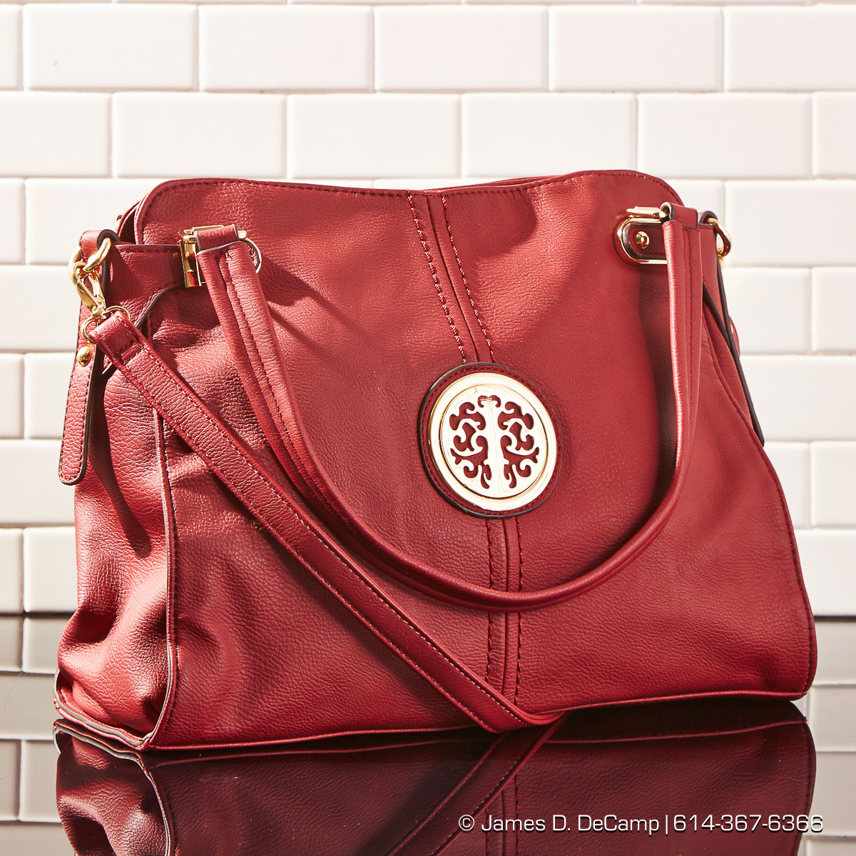 Edmond Louis handbags photographed Friday February 19, 2016 in the studio. (© James D. DeCamp | http://www.JamesDeCamp.com | 614-367-6366)