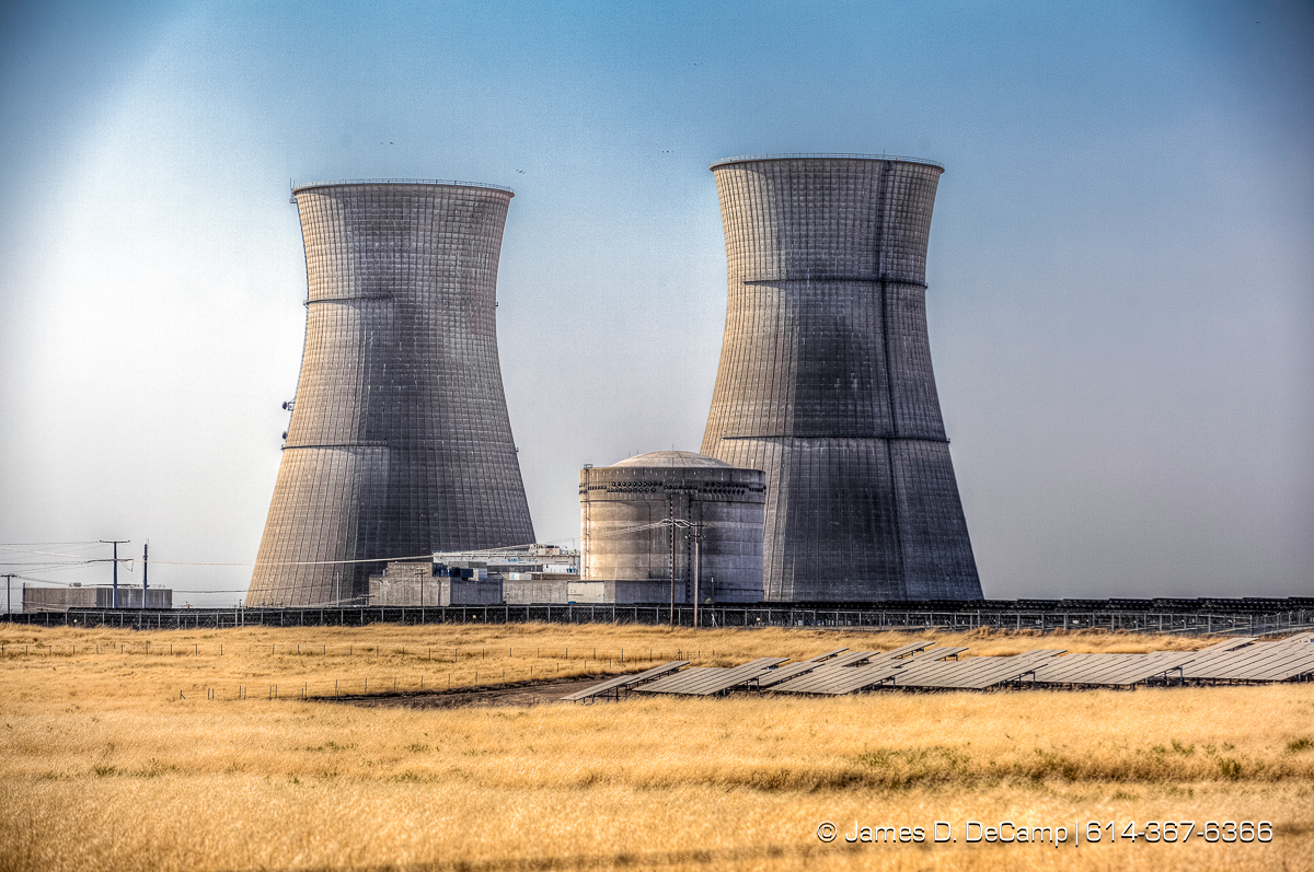The Rancho Seco Nuclear Generating Station is a decommissioned nuclear power plant built by the Sacramento Municipal Utility District (SMUD) in Herald, California photographed Sunday August 21, 2016. (© James D. DeCamp | http://www.JamesDeCamp.com | 614-367-6366)