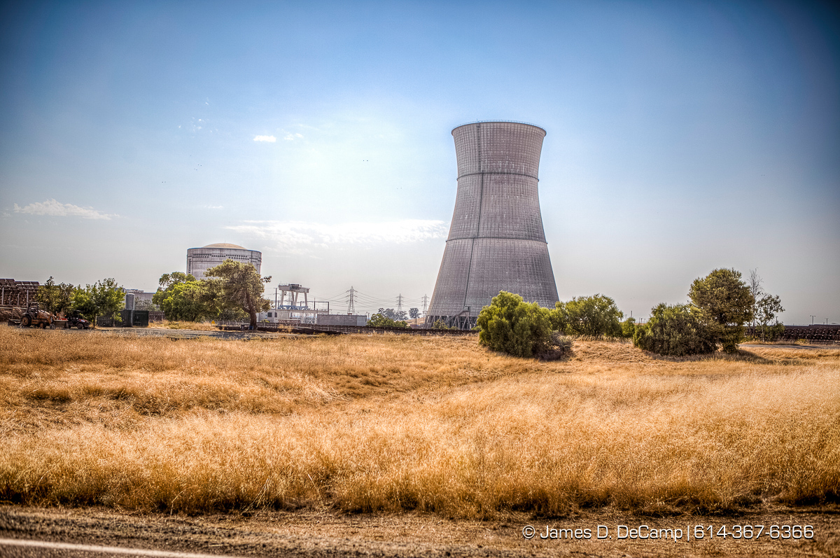 The Rancho Seco Nuclear Generating Station is a decommissioned nuclear power plant built by the Sacramento Municipal Utility District (SMUD) in Herald, California photographed Sunday August 21, 2016. (© James D. DeCamp | http://www.JamesDeCamp.com | 614-367-6366)