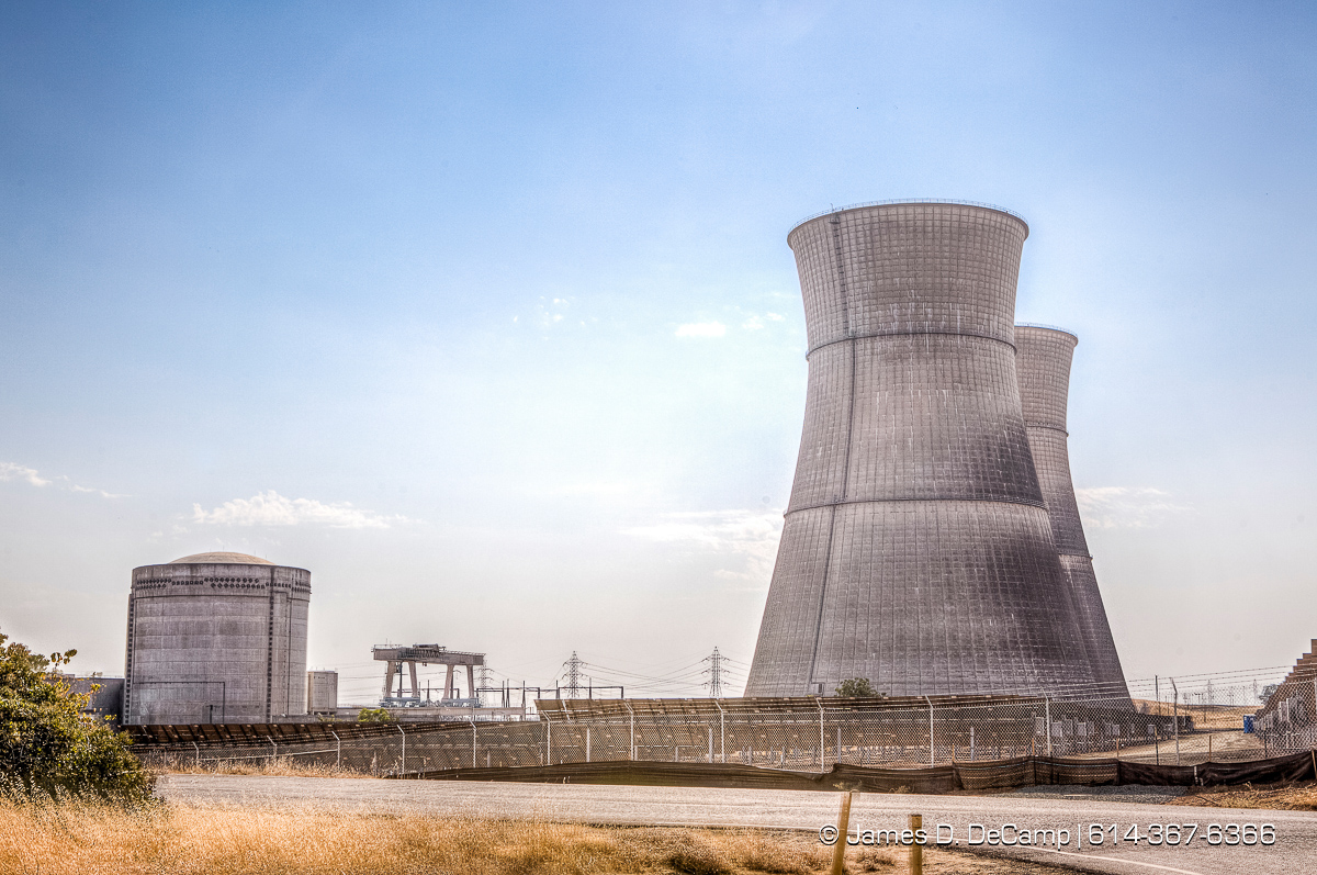 The Rancho Seco Nuclear Generating Station is a decommissioned nuclear power plant built by the Sacramento Municipal Utility District (SMUD) in Herald, California photographed Sunday August 21, 2016. (© James D. DeCamp | http://www.JamesDeCamp.com | 614-367-6366)