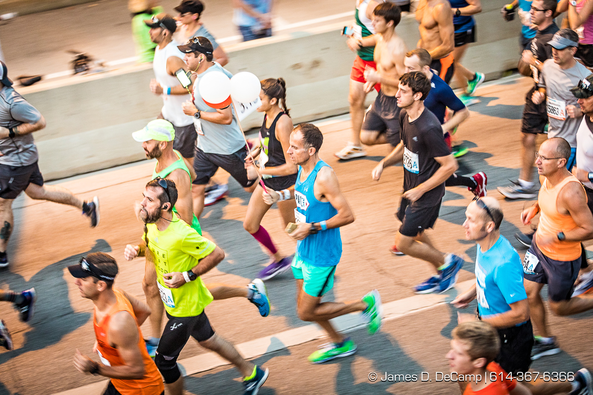 The 2016 Nationwide Childrens Hospital Columbus Marathon photographed Sunday, October 16, 2016 in Columbus, Ohio. (© James D. DeCamp | http://JamesDeCamp.com | 614-367-6366)