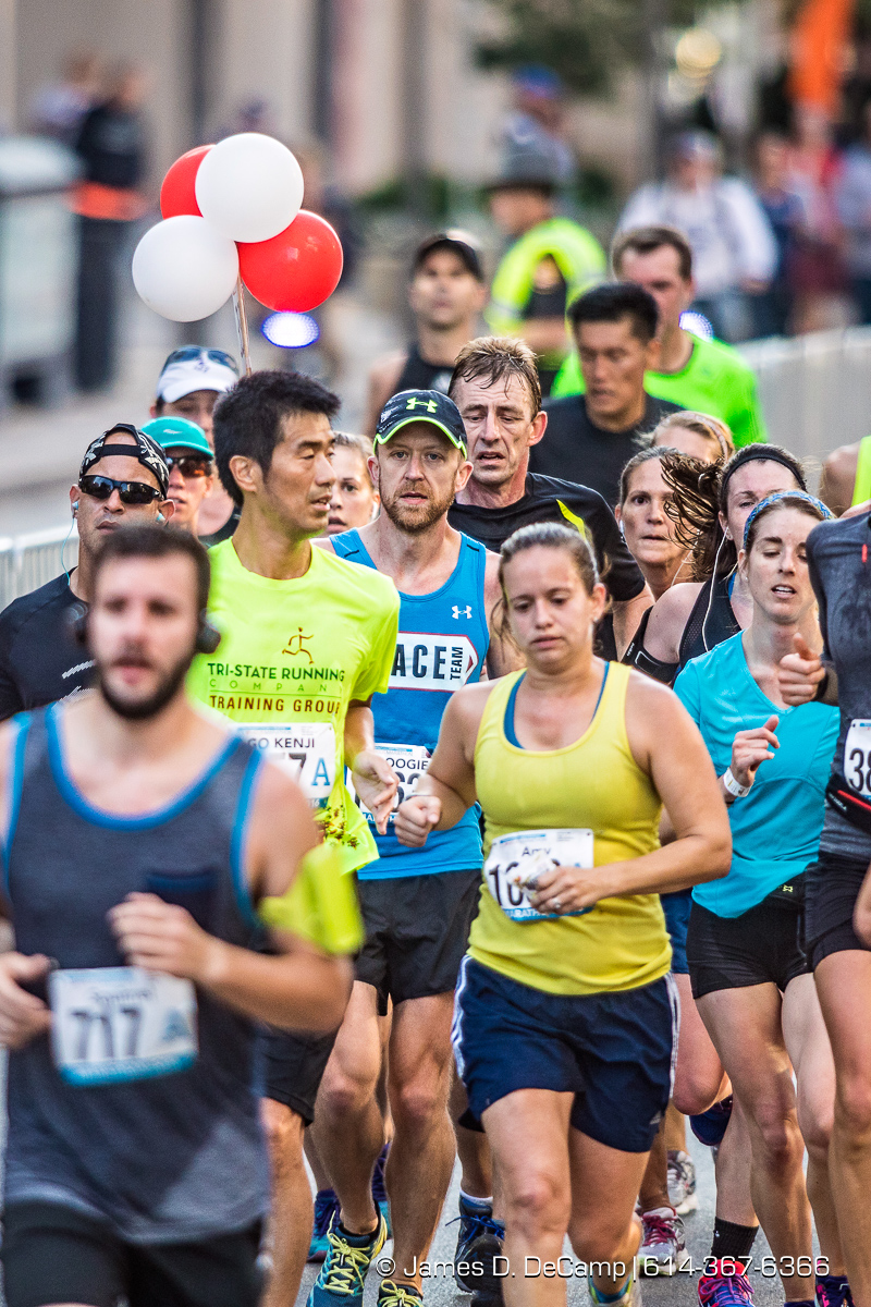 The 2016 Nationwide Childrens Hospital Columbus Marathon photographed Sunday, October 16, 2016 in Columbus, Ohio. (© James D. DeCamp | http://JamesDeCamp.com | 614-367-6366)