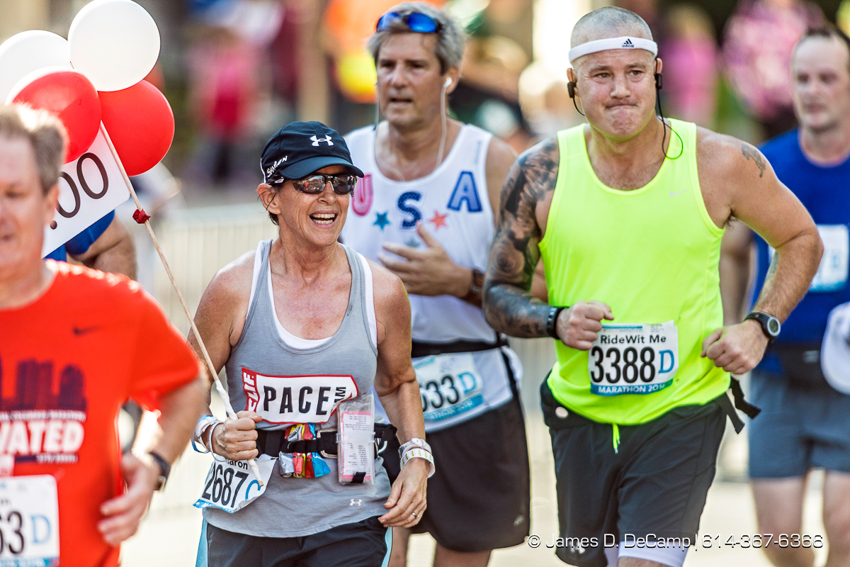 The 2016 Nationwide Childrens Hospital Columbus Marathon photographed Sunday, October 16, 2016 in Columbus, Ohio. (© James D. DeCamp | http://JamesDeCamp.com | 614-367-6366)