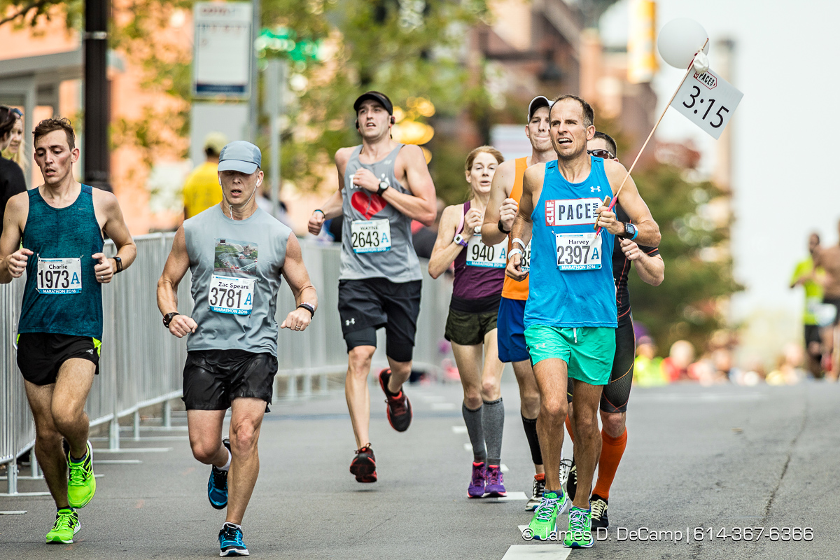 The 2016 Nationwide Childrens Hospital Columbus Marathon photographed Sunday, October 16, 2016 in Columbus, Ohio. (© James D. DeCamp | http://JamesDeCamp.com | 614-367-6366)
