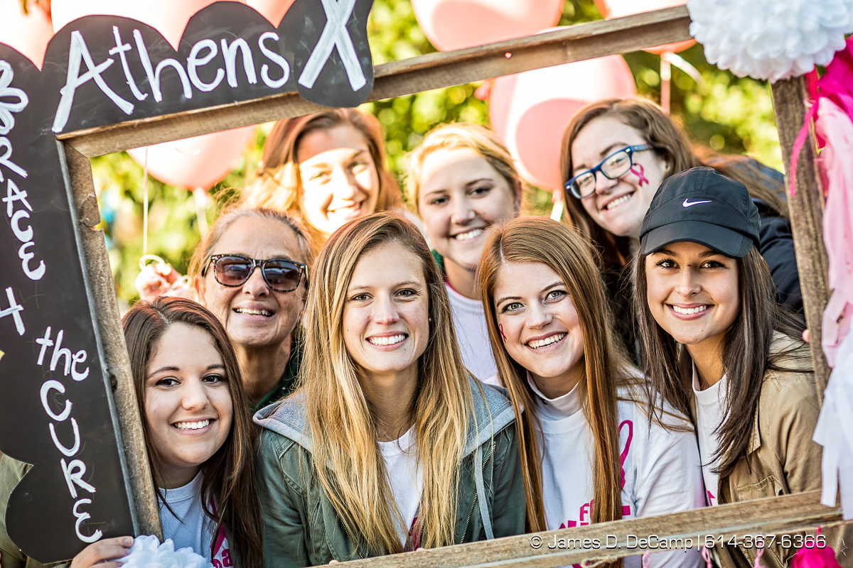 The 2nd Annual Komen Athens Race for the Cure® photographed Sunday, October 23, 2016 on the Ohio University Campus. (© James D. DeCamp | http://JamesDeCamp.com | 614-367-6366)