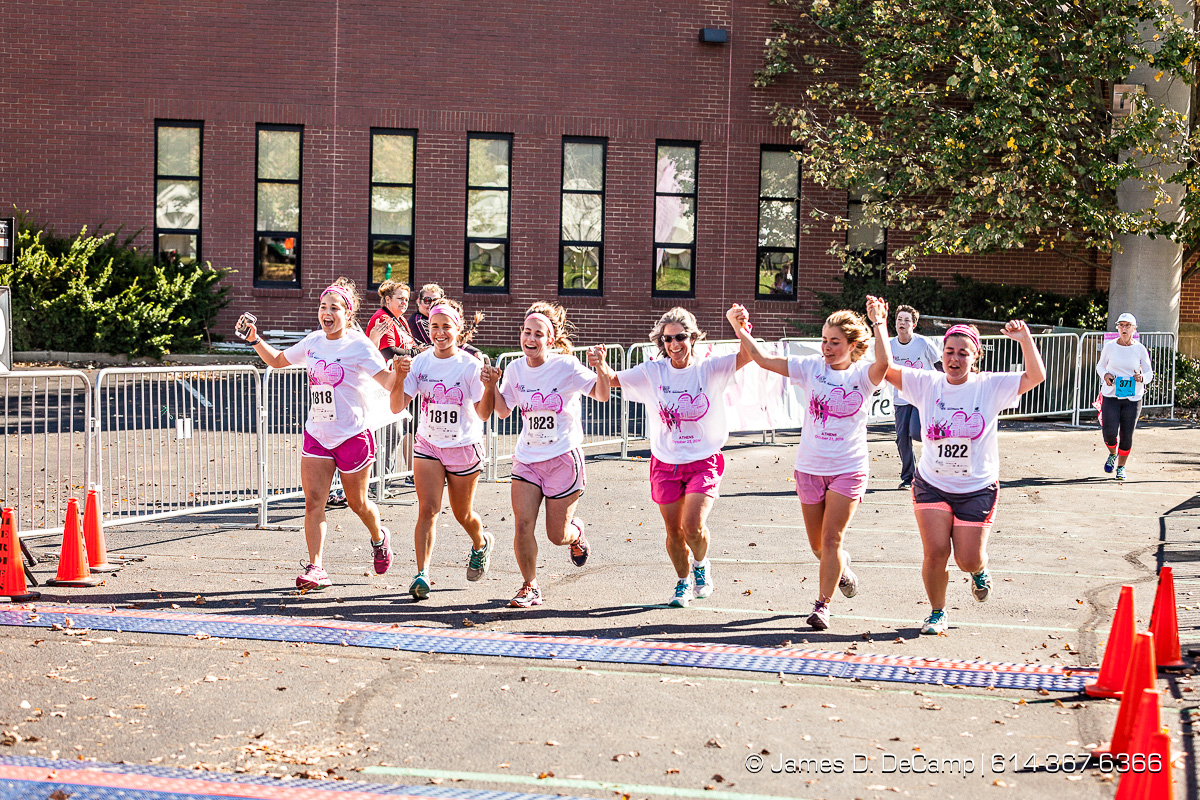 The 2nd Annual Komen Athens Race for the Cure® photographed Sunday, October 23, 2016 on the Ohio University Campus. (© James D. DeCamp | http://JamesDeCamp.com | 614-367-6366)