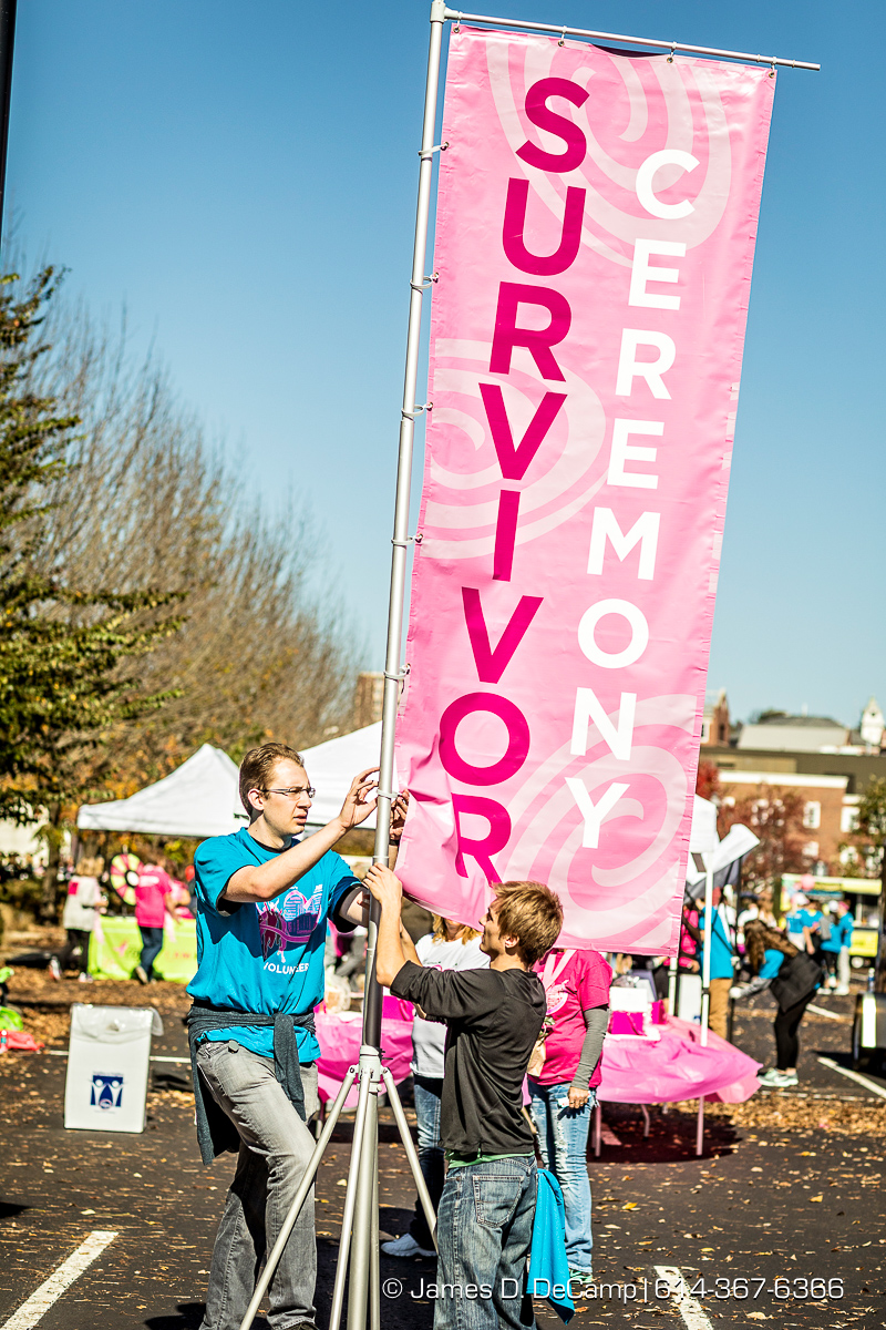 The 2nd Annual Komen Athens Race for the Cure® photographed Sunday, October 23, 2016 on the Ohio University Campus. (© James D. DeCamp | http://JamesDeCamp.com | 614-367-6366)