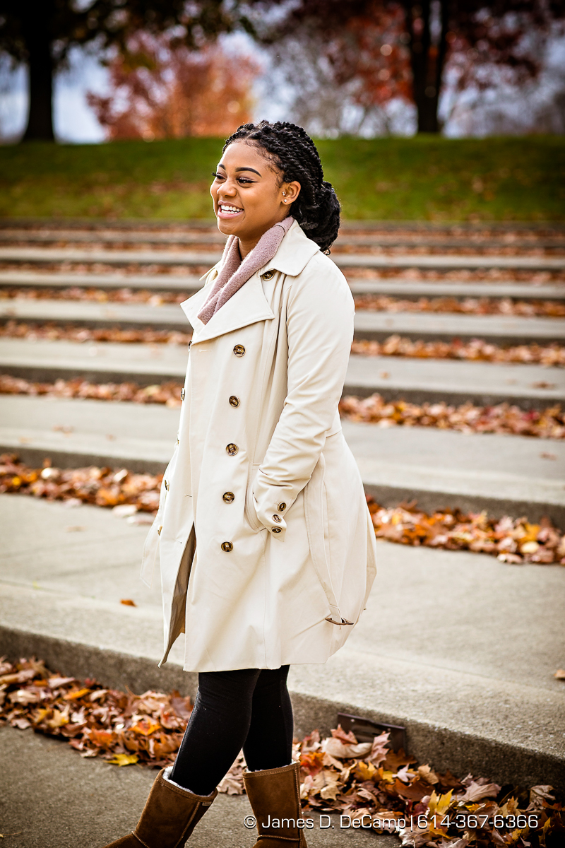 Senior session with Taylour Crutchfield photographed Sunday, November 20, 2016 at the Franklin Park Conservatory. (© James D. DeCamp | http://JamesDeCamp.com | 614-367-6366)
