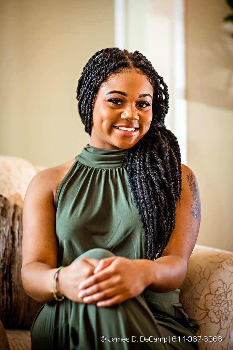 Senior session with Taylour Crutchfield photographed Sunday, November 20, 2016 at the Franklin Park Conservatory. (© James D. DeCamp | http://JamesDeCamp.com | 614-367-6366)