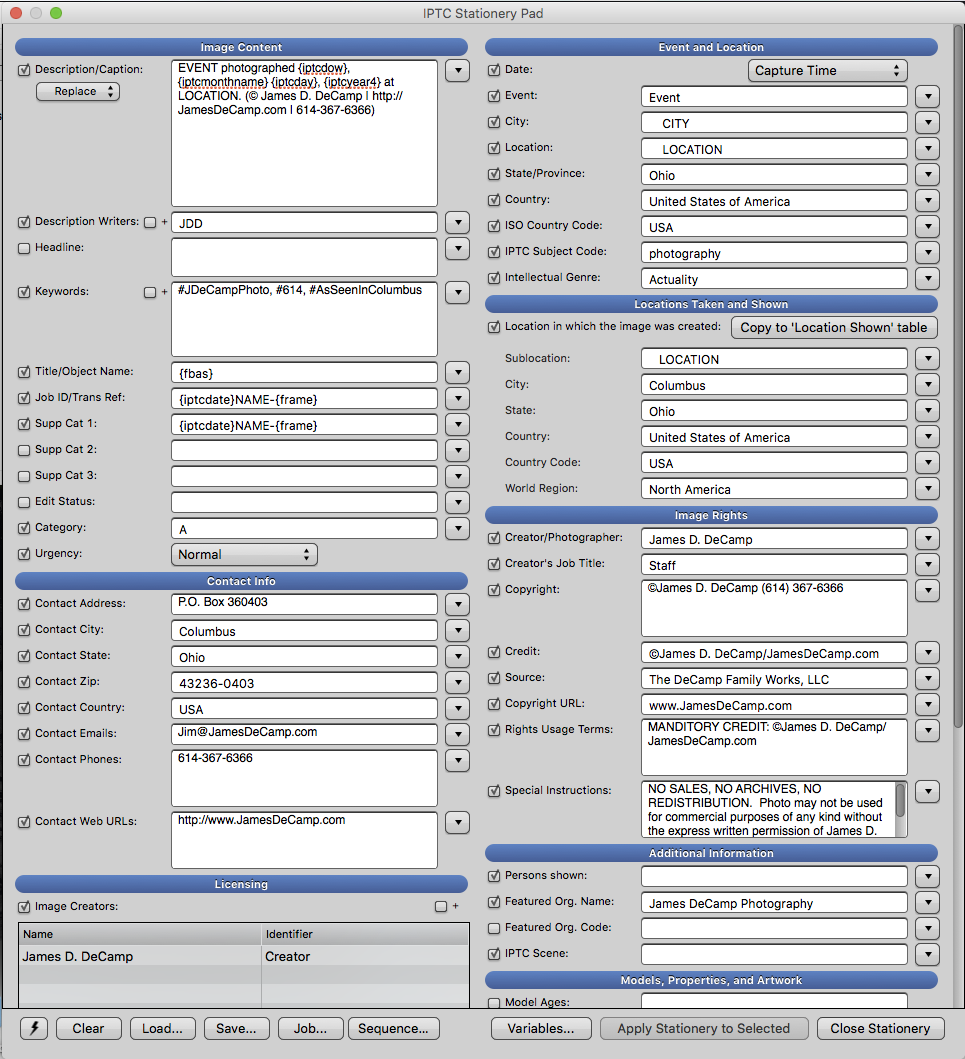 PhotoMechanicIPTC - My Back-up Strategy