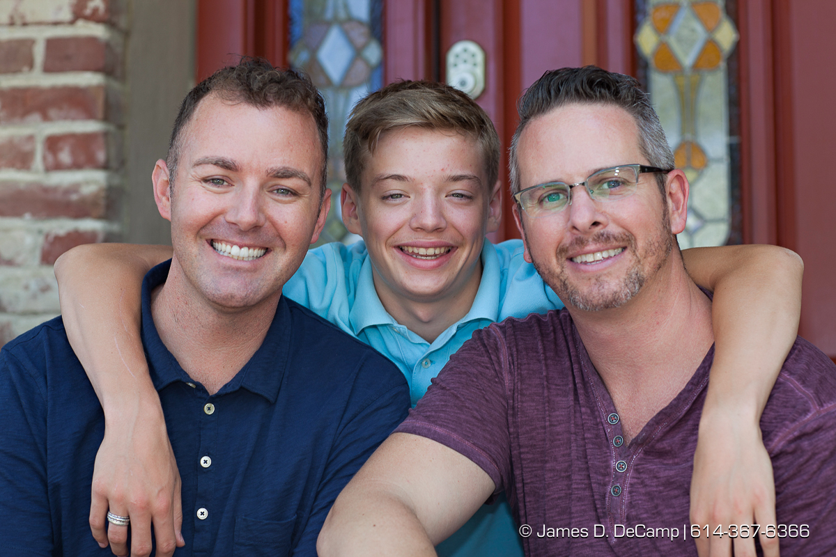 The Koeningsburg family photographed Saturday August 20, 2016. (© James D. DeCamp | http://www.JamesDeCamp.com | 614-367-6366)
